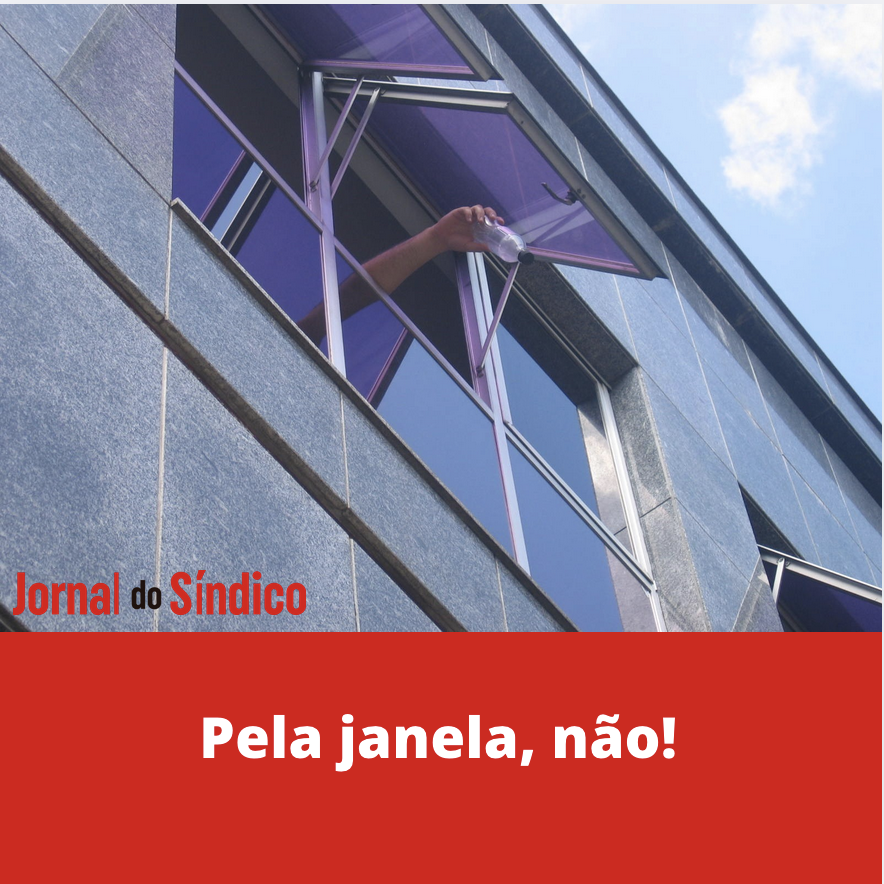 Educação: condôminos atirando lixo pelas janelas