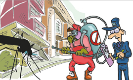 Desinsetização previne proliferação de mosquitos transmissores de doenças