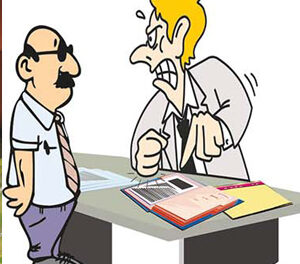 Um bom líder deve aprender a aceitar críticas