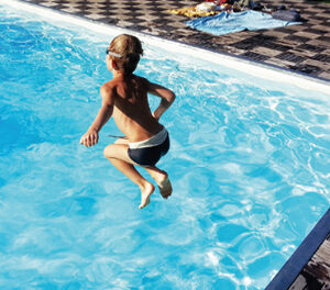 Diversão com segurança na água