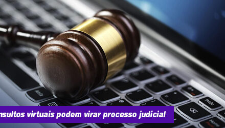 Insultos virtuais podem virar processos