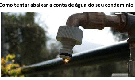 O controle do consumo nos condomínios