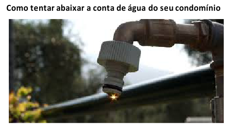 O controle do consumo nos condomínios