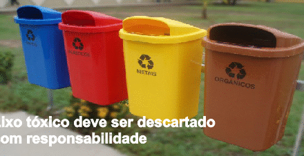 Lixo tóxico tem regras para descarte