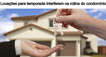 Locações por temporada gera polêmica no condomínio