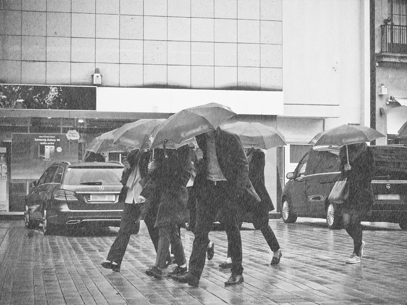 Queda de árvores, carros atingidos e geradores parados