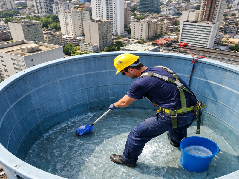 Limpeza de Caixa d’Água em Condomínio: Responsabilidade do Síndico e Riscos da Falta de Manutenção