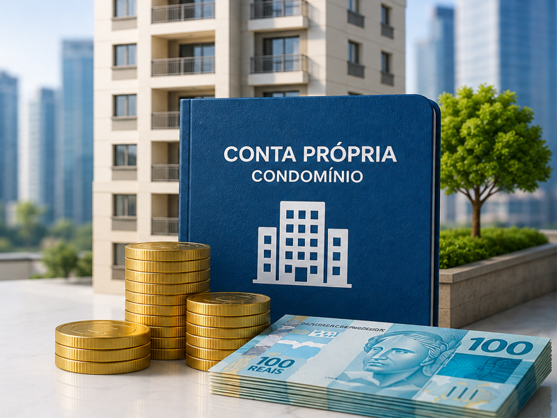 Conta própria: mais segurança para o dinheiro do condomínio